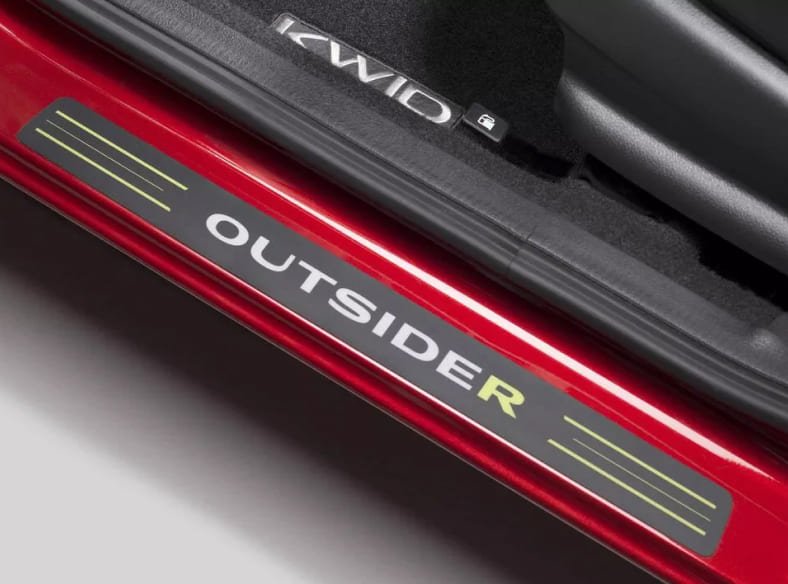 Moldura Estribo Outsider Kwid